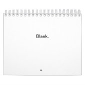 暦空白の カレンダー (カバー)