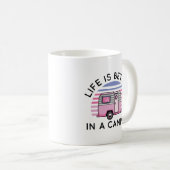 暮らしはキャンパーの方がいい コーヒーマグカップ (正面右)