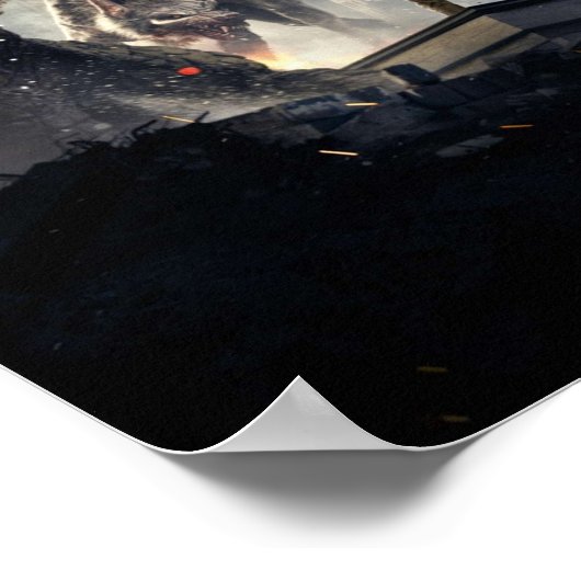 暴れる ポスター (角)