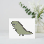 暴れ回る恐竜! ポストカード (スタンド正面)