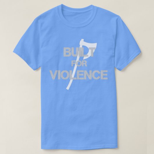 暴力のために建てられた Tシャツ (デザイン正面)