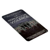 「暴力の独占」磁石 マグネット (右側)