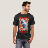 暴力は常に答えグースゲームミームGoos Tシャツ (正面フル)