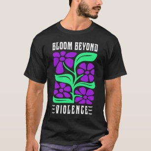 暴力を超えた開花 Tシャツ