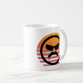 暴力を軽視するスピードTシャツ コーヒーマグカップ (正面右)