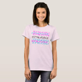 暴力ストップのストップ暴力のストップ... Tシャツ (正面フル)