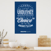 暴力行為… | Abort73.com ポスター (キッチン)