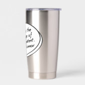 暴力 保温保冷タンブラー (左面)