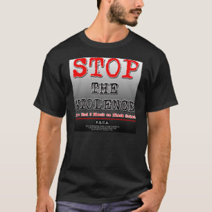 暴力F.R.U.A.のTシャツをストップ Tシャツ