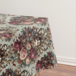 暴動から開花 – ゴシック様式の中柄 テーブルクロス