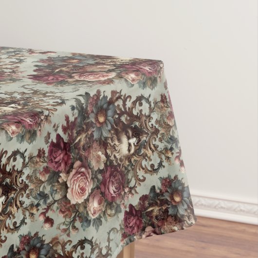 暴動から開花 – ゴシック様式の中柄 テーブルクロス (インサイチュ)