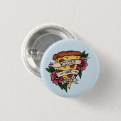 暴動のないダイエットボタン 缶バッジ (正面&裏面)