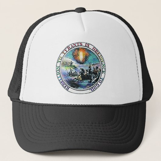 暴動のトラック運転手の帽子 キャップ (正面)