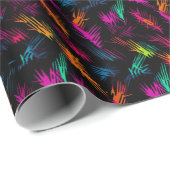 暴動のパターン：生エネルギー – パンクネオン ラッピングペーパー (ロールコーナー)