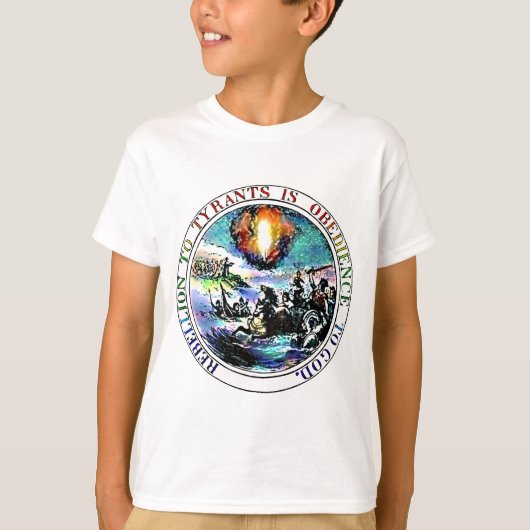 暴動のワイシャツ Tシャツ (正面)