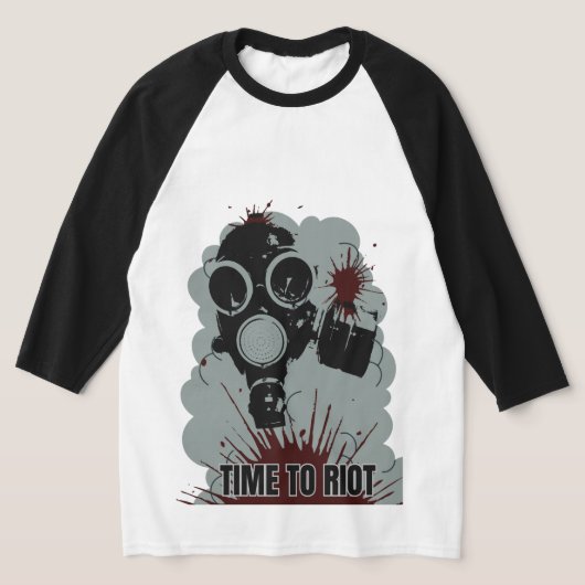 暴動の時代 Tシャツ (レイダウン)