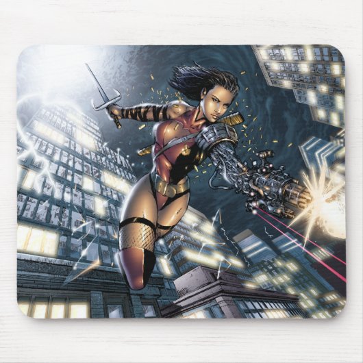 暴動の貝のマウスパッド マウスパッド (正面)