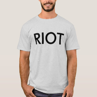 暴動のTシャツ Tシャツ