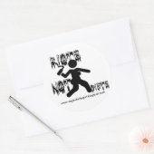 暴動はダイエットではない ラウンドシール (封筒)