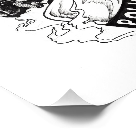 暴動 フォトプリント            (角)