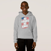 暴君も王も要らない 愛国主義 フリーダム アクティビズムTシャツ (正面フル)