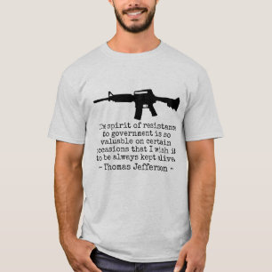 暴政に抵抗する Tシャツ