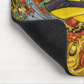 暴日本の風雨を吹く魔術師 マウスパッド (コーナー)