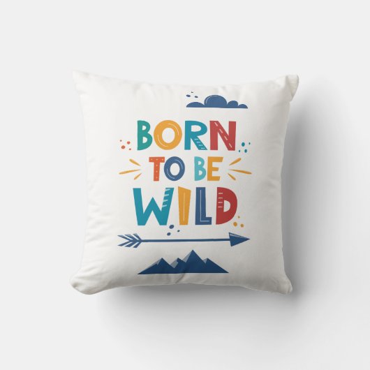 暴生まれれる クッション (正面)