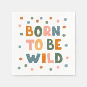 暴生まれれる スタンダードカクテルナプキン (正面)