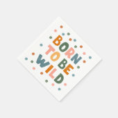 暴生まれれる スタンダードカクテルナプキン (角)