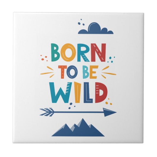 暴生まれれる タイル (正面)