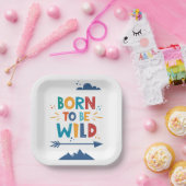 暴生まれれる ペーパープレート (パーティー)