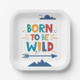 暴生まれれる ペーパープレート