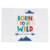 暴生まれれる ラージペーパーバッグ (裏面)