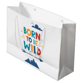 暴生まれれる ラージペーパーバッグ