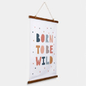 暴生まれれる 吊り下げ型タペストリー (傾斜あり)