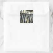 暴行銃は兵器棚に備えて置く スクエアシール (バッグ)