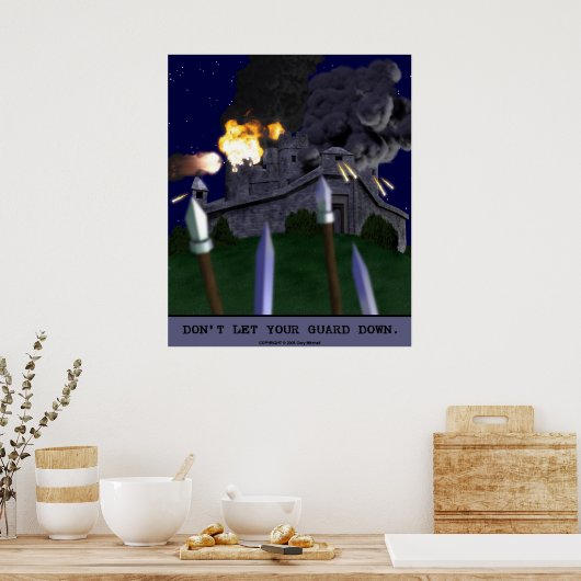 暴行 ポスター (キッチン)