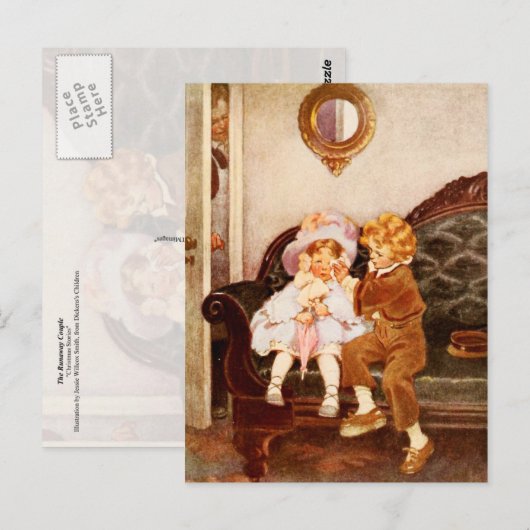 暴走した夫婦 ポストカード (正面/裏面)