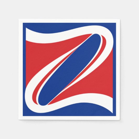 暴走する愛国者のナプキン スタンダードカクテルナプキン (正面)