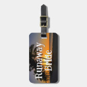 暴走する花嫁おもしろい休暇 ラゲッジタグ (正面縦)