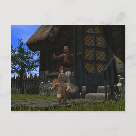 暴走ジンジャーブレッドマン ポストカード (正面)