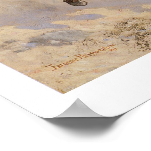 暴走馬アートプリントポスター ポスター (角)