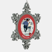 暴走 スノーフレークピューターオーナメント (左)