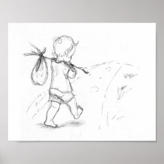 暴走 – Little Loves Art ポスター