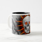 暴露される人間 ツートーンマグカップ (正面左)