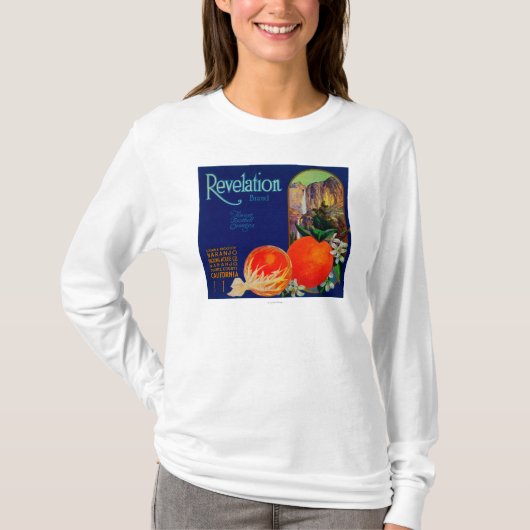 暴露オレンジLabelNaranjo、カリフォルニア Tシャツ (正面)