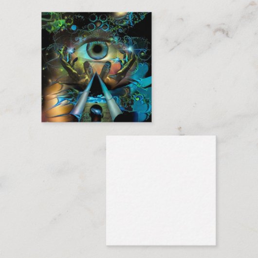 暴露 スクエア名刺 (正面/裏面)