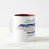 暴露: 12,12コーヒー・マグ ツートーンマグカップ (正面左)