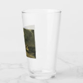 暴風雨のウマ科の馬 タンブラーグラス (左)